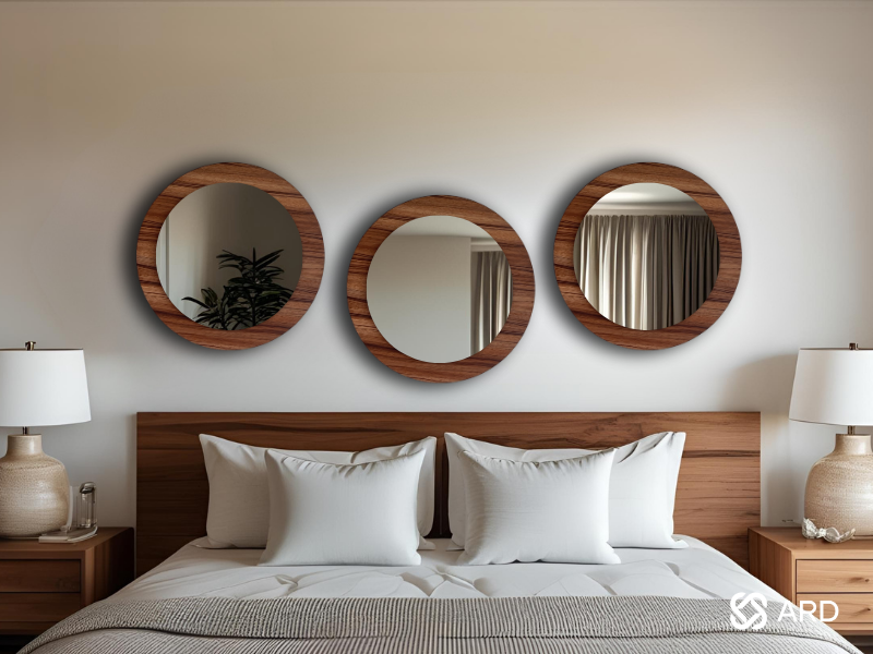 Cómo decorar una recámara con espejos sin saturar el espacio