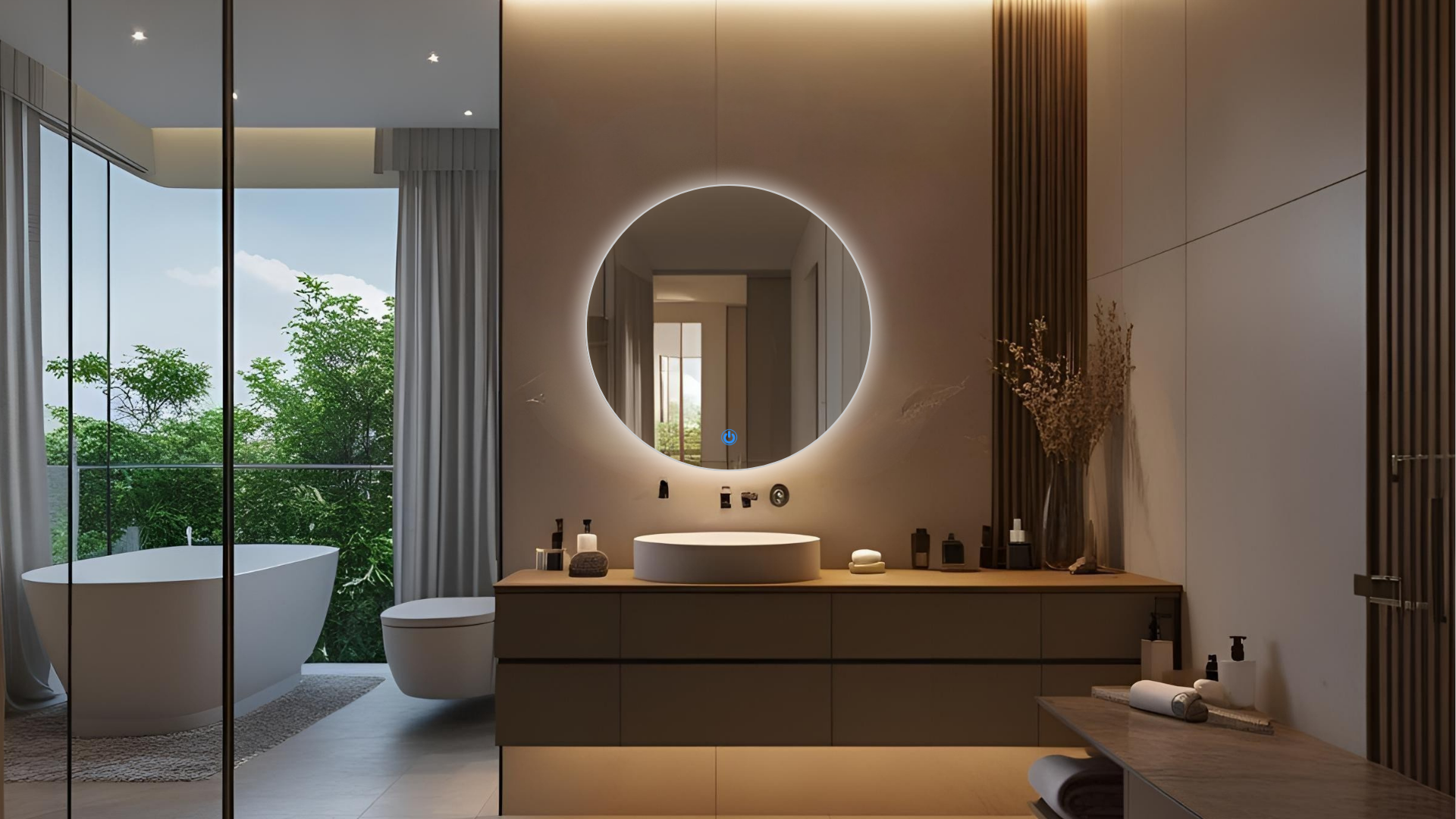 Espejo LED: luz frontal vs retroiluminación ¿cuál es mejor? | ARD