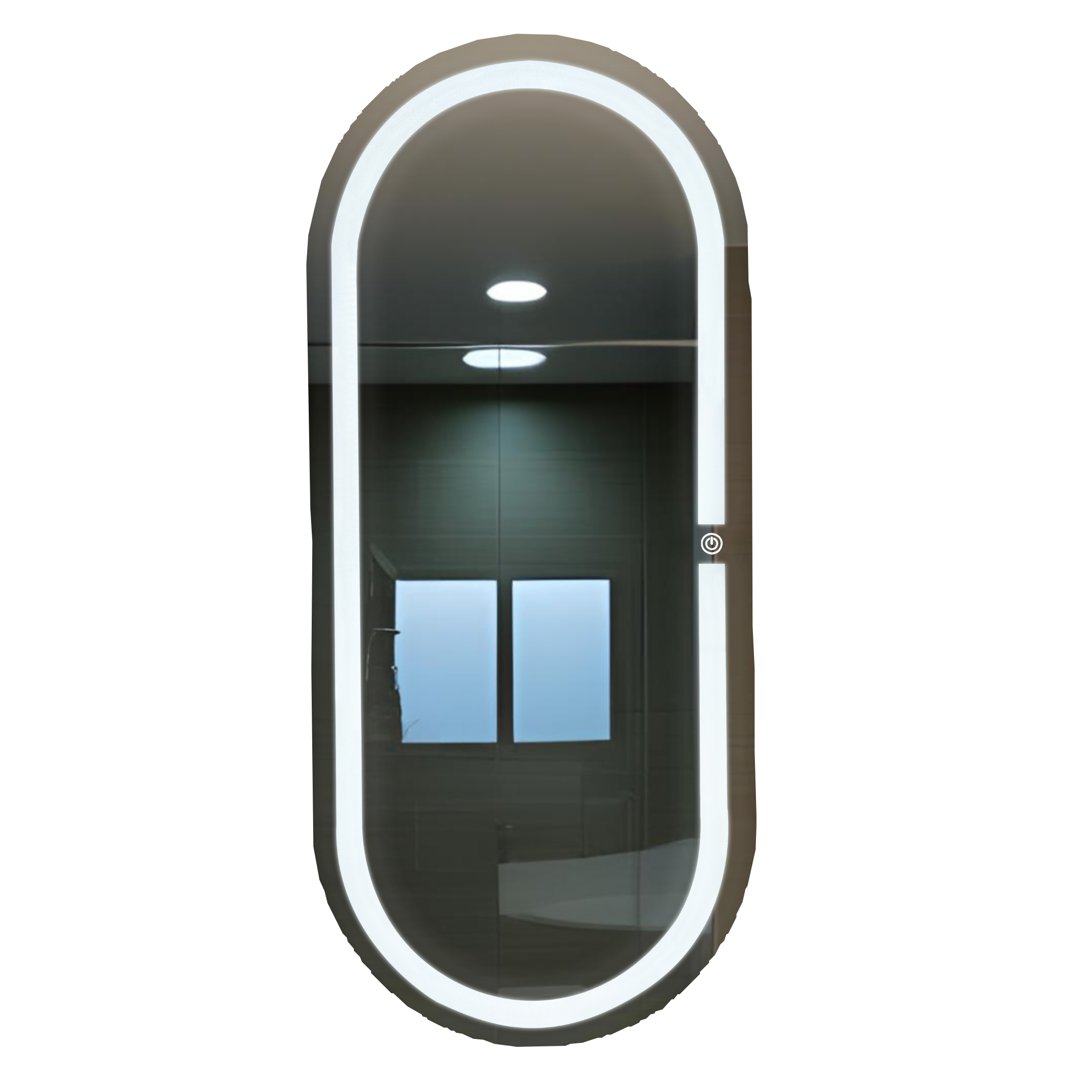 Espejo cuerpo completo LED oval 120x52 cm | ARD