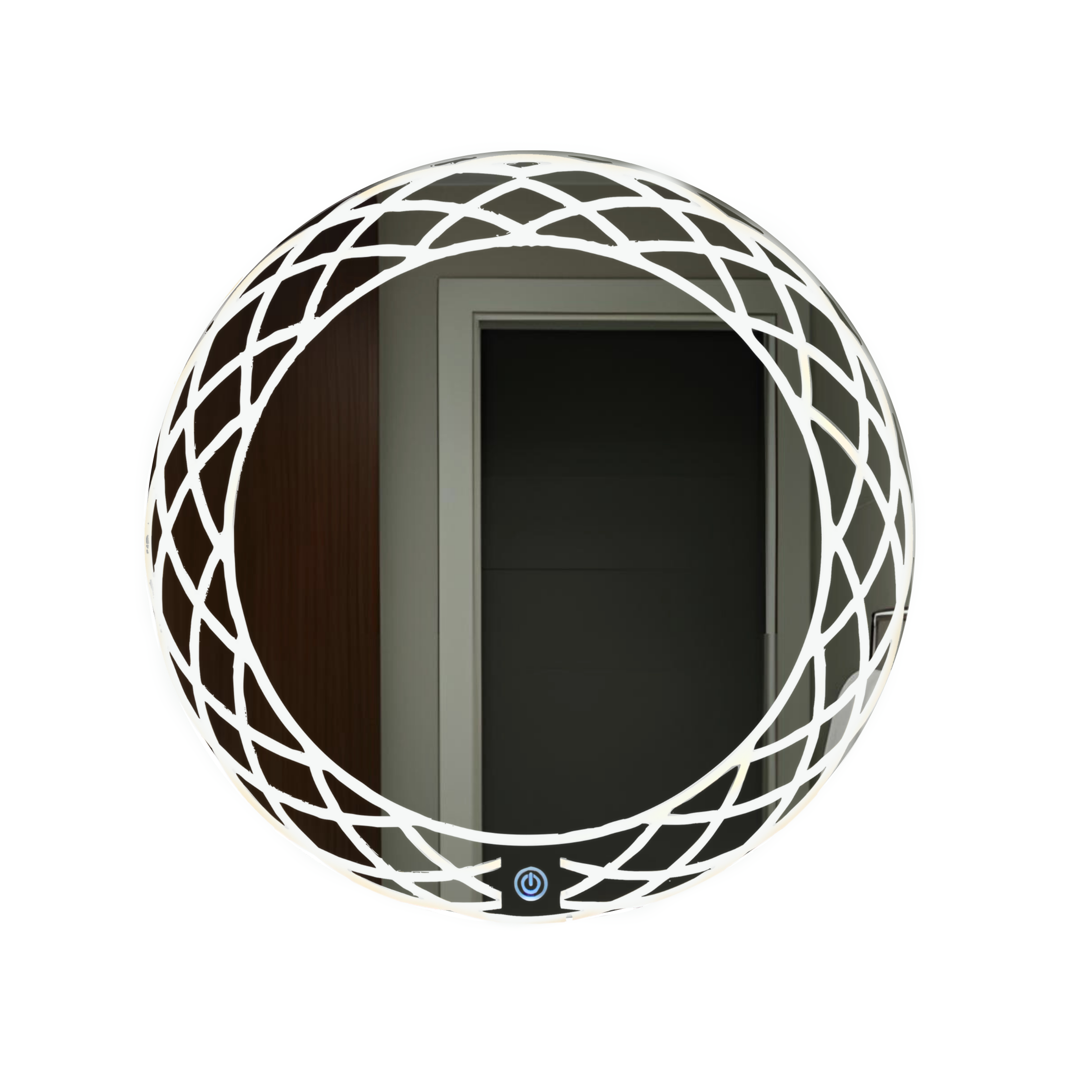 Espejo para baño con luz LED redondo 60 cm | ARD