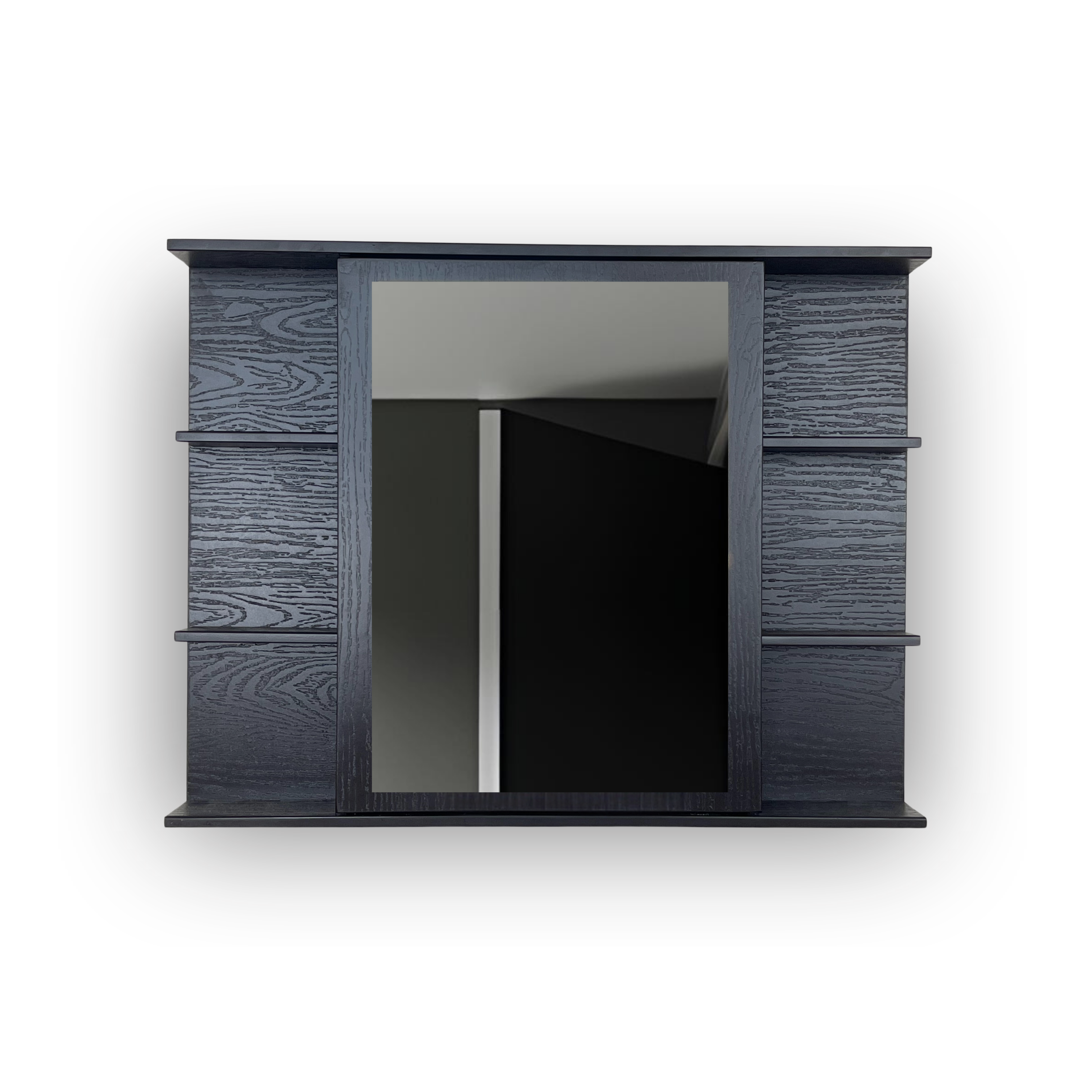 Gabinete baño con espejo 78x60 cm estantes laterales | ARD