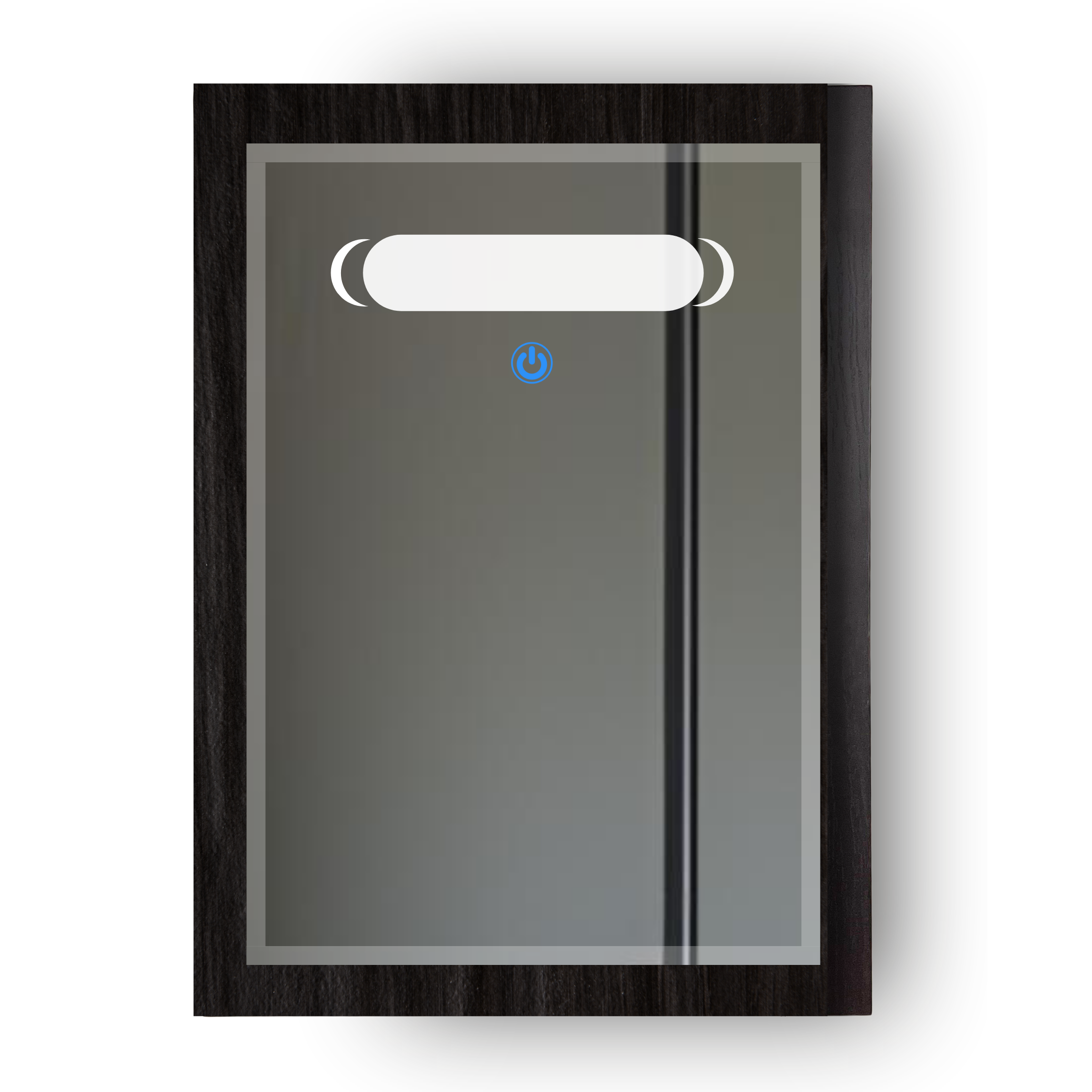 Gabinete para baño con espejo y luz LED 60x44 cm montaje en pared ARD