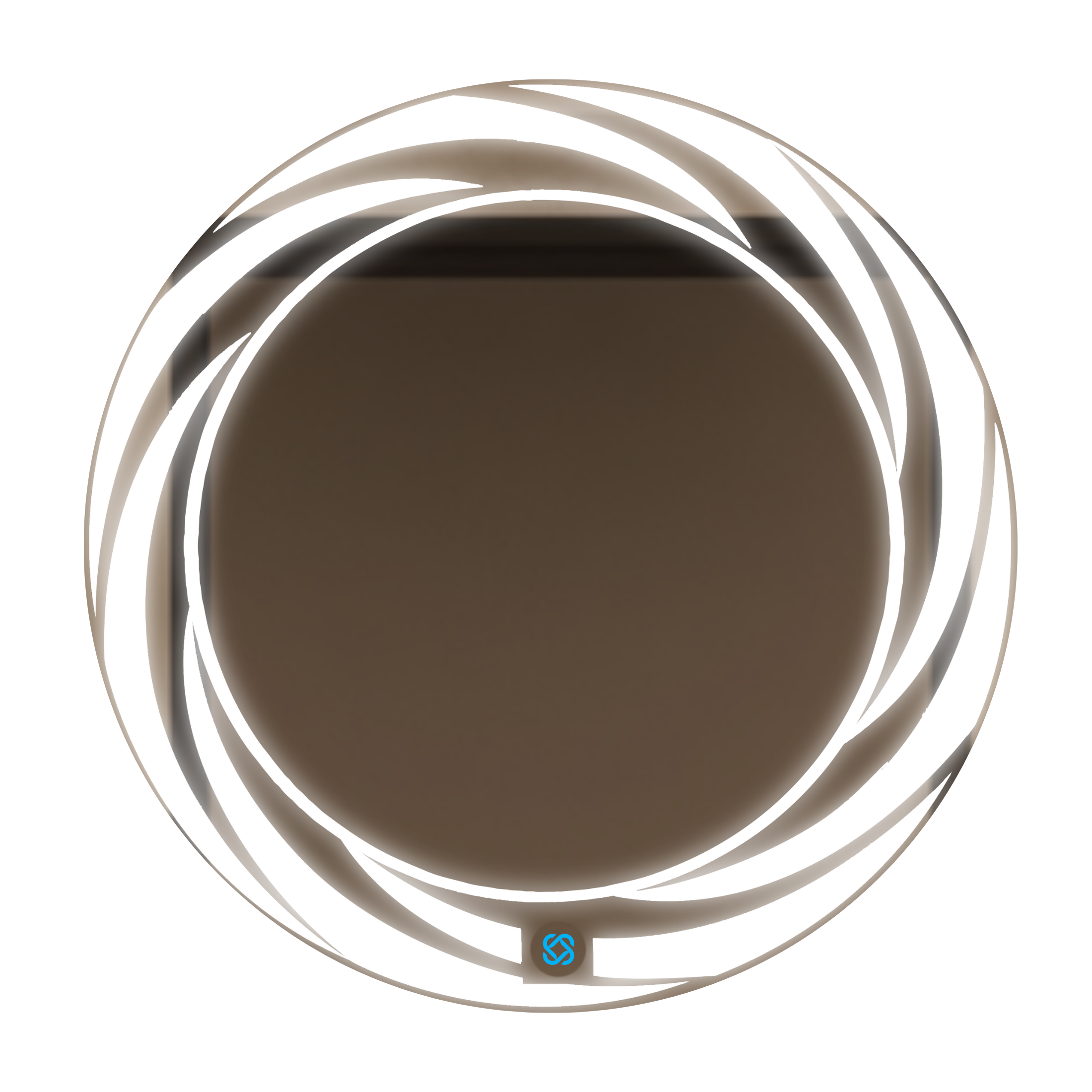 Espejo para baño con luz LED ARD redondo GLG Tornado 60 cm